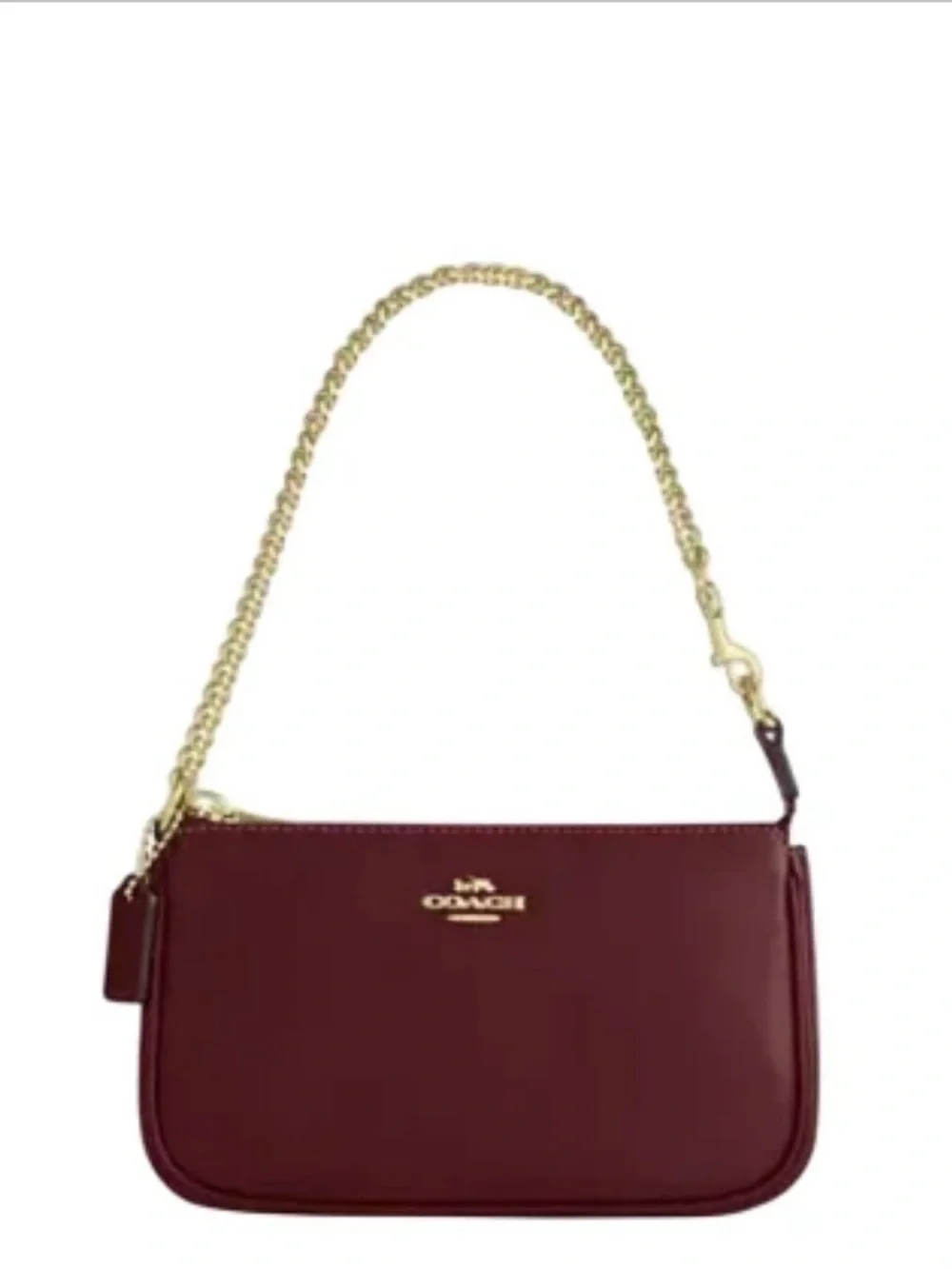 Coach Nolita 19 Bag in Burgundy